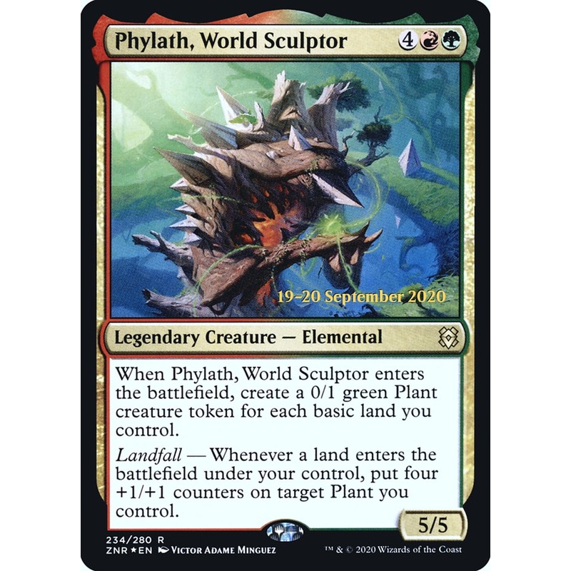 Phylath, World Sculptor [Zendikar Rising Prerelease Promos]