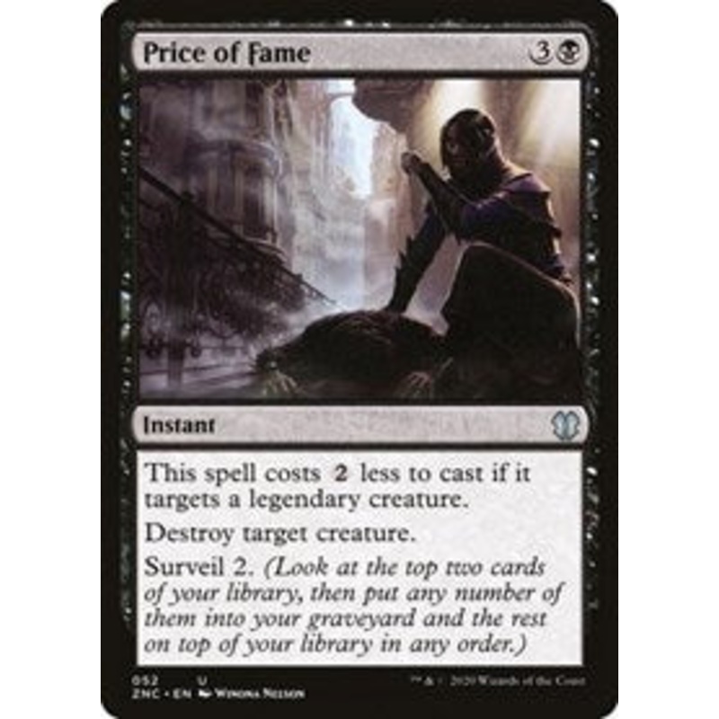 Price of Fame [Zendikar Rising Commander]