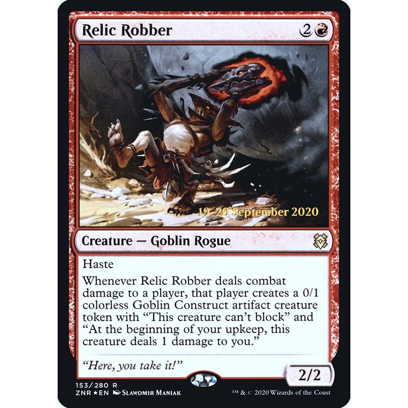 Relic Robber [Zendikar Rising Prerelease Promos]