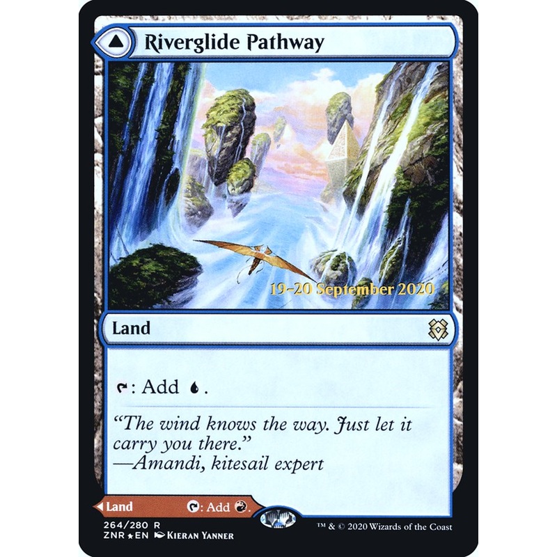 Riverglide Pathway // Lavaglide Pathway [Zendikar Rising Prerelease Promos]