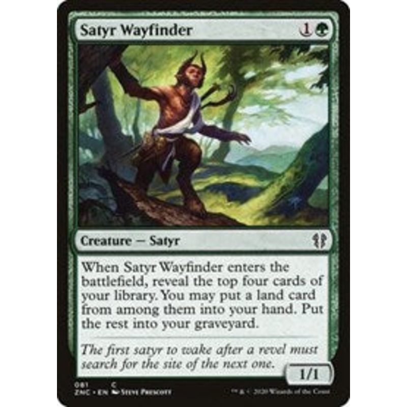 Satyr Wayfinder [Zendikar Rising Commander]