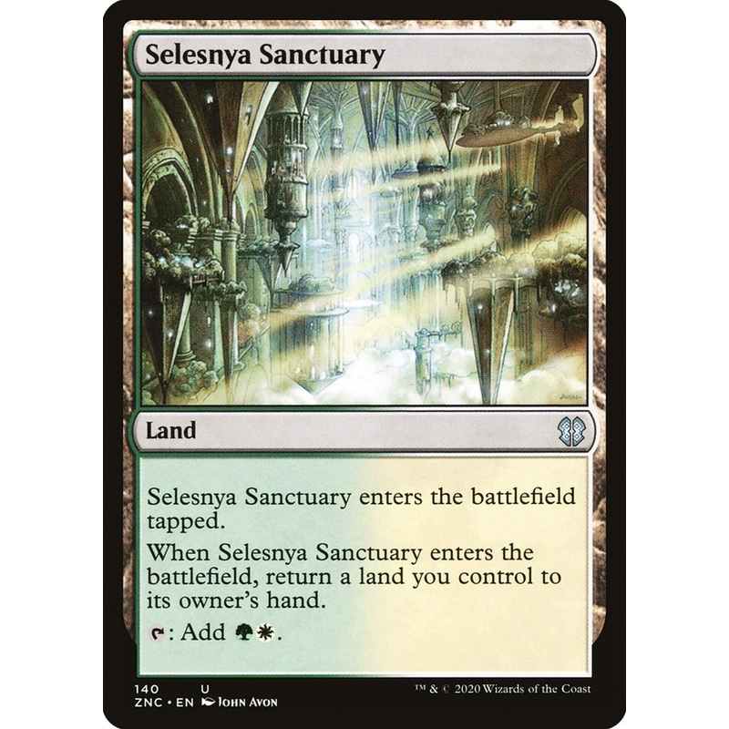 Selesnya Sanctuary [Zendikar Rising Commander]