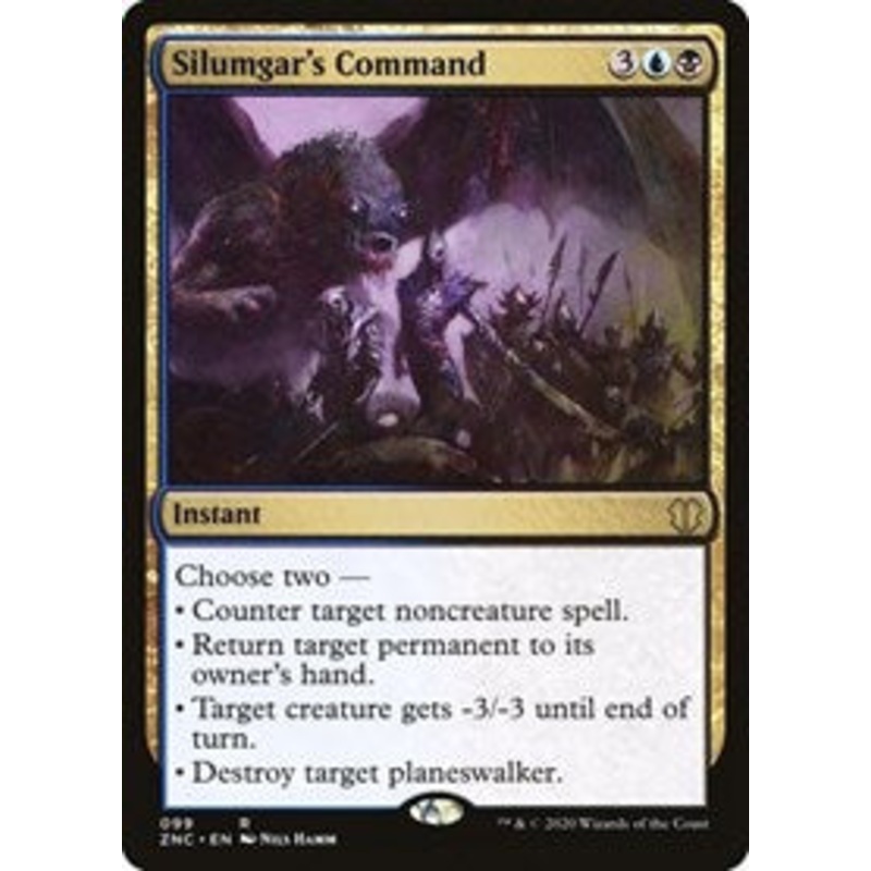 Silumgar's Command [Zendikar Rising Commander]