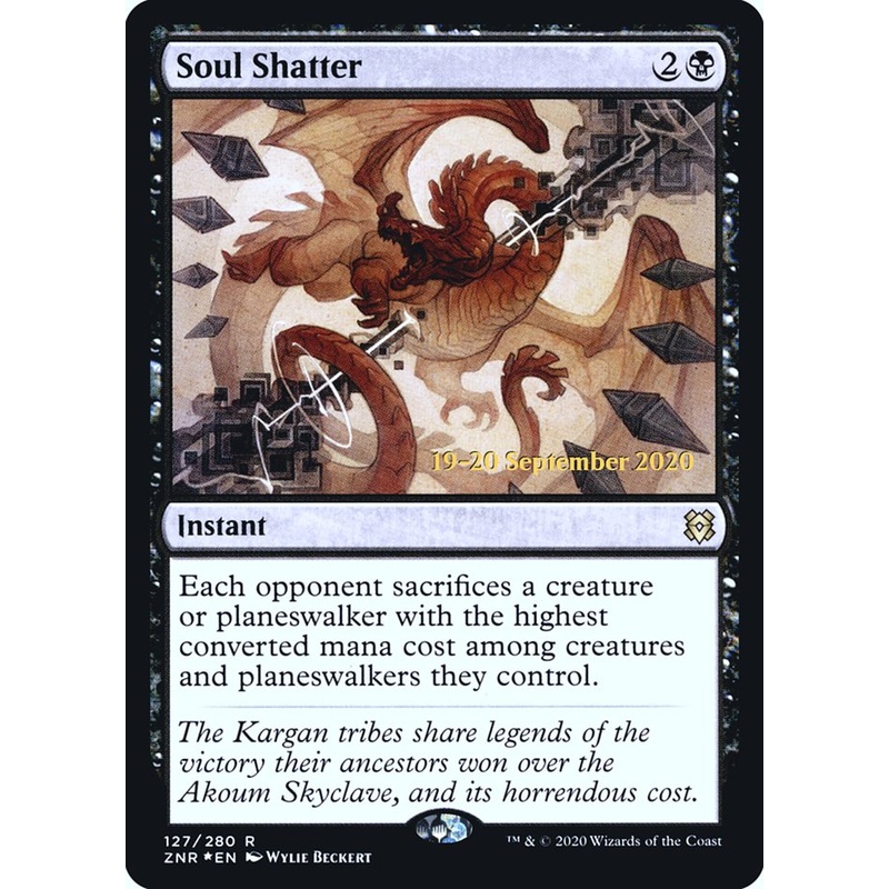 Soul Shatter [Zendikar Rising Prerelease Promos]