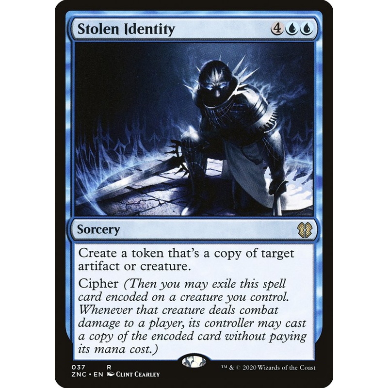 Stolen Identity [Zendikar Rising Commander]