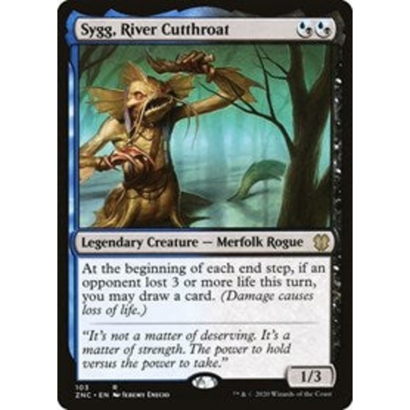 Sygg, River Cutthroat [Zendikar Rising Commander]