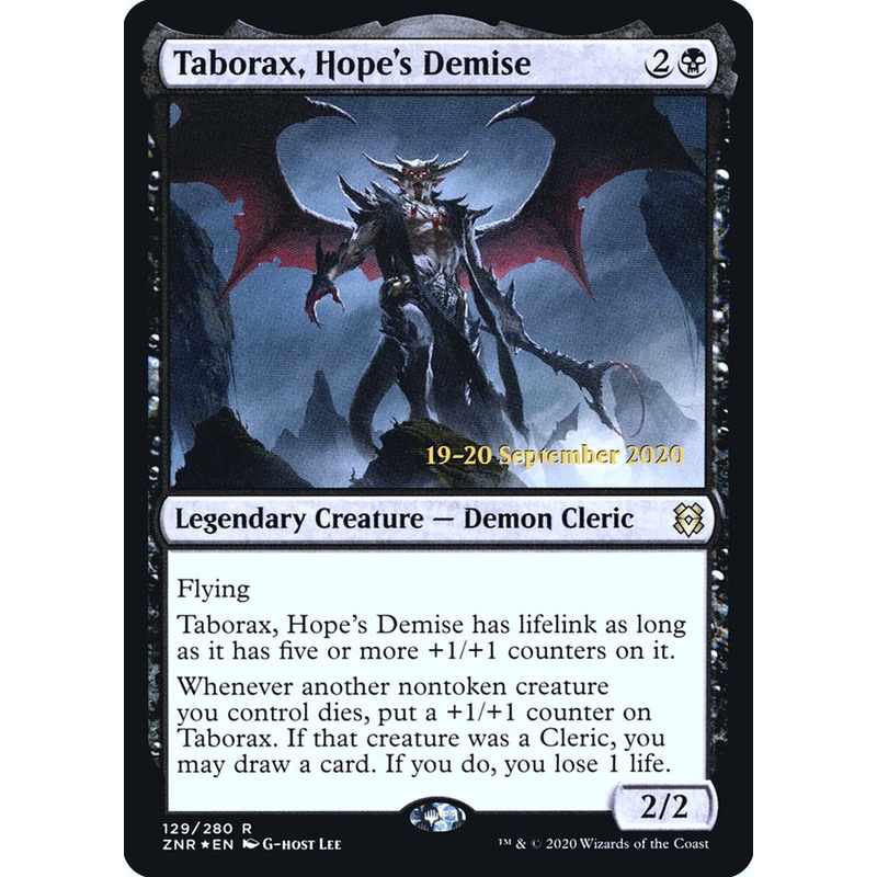 Taborax, Hope's Demise [Zendikar Rising Prerelease Promos]