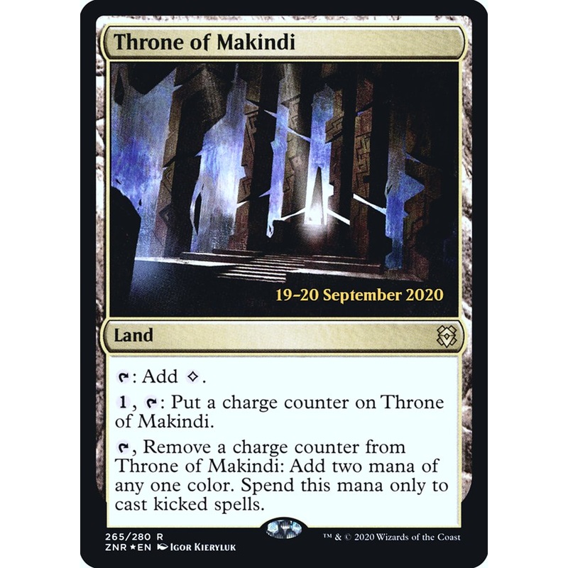 Throne of Makindi [Zendikar Rising Prerelease Promos]