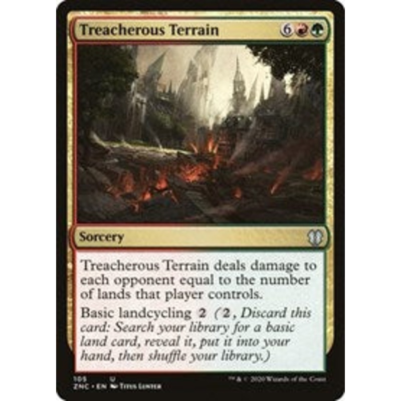 Treacherous Terrain [Zendikar Rising Commander]