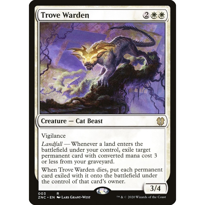 Trove Warden [Zendikar Rising Commander]