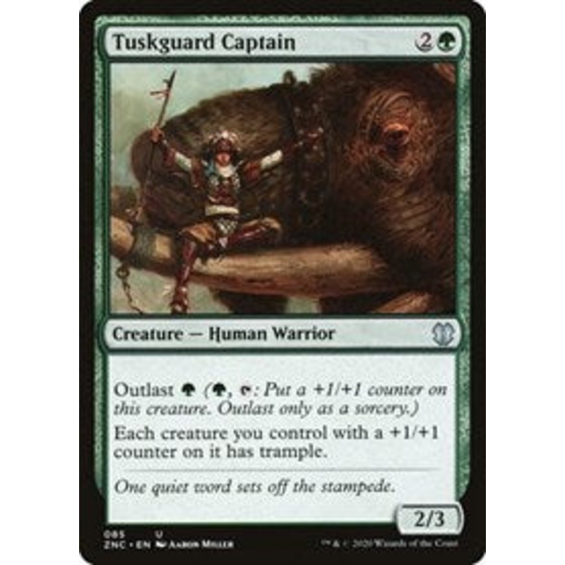 Tuskguard Captain [Zendikar Rising Commander]