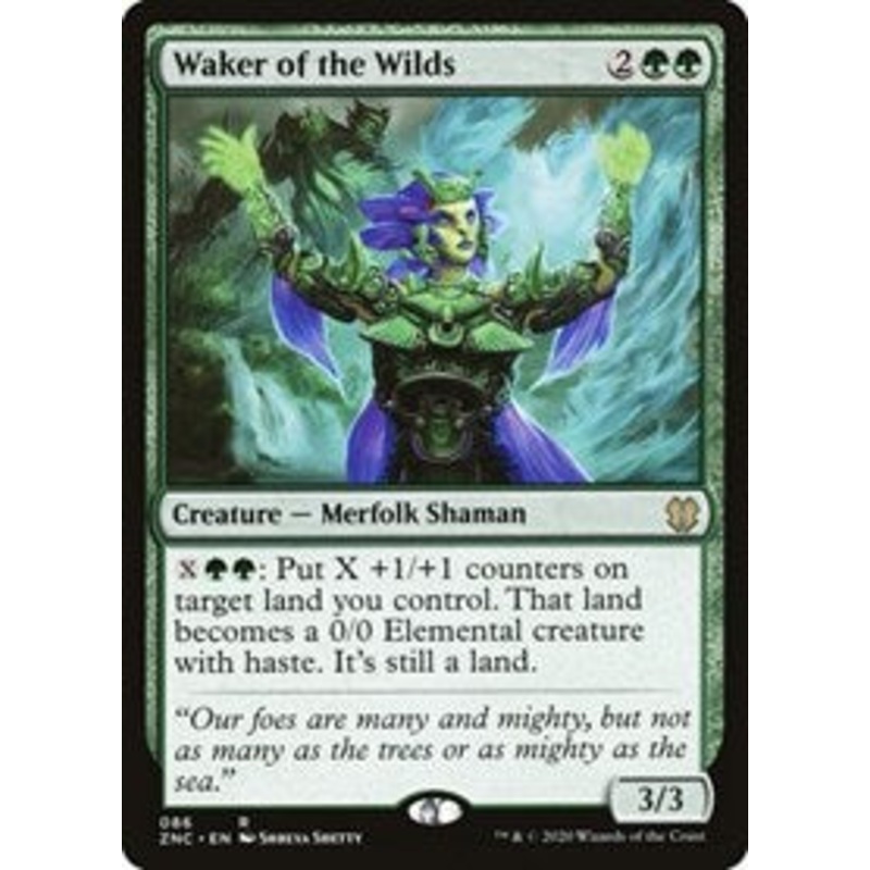 Waker of the Wilds [Zendikar Rising Commander]