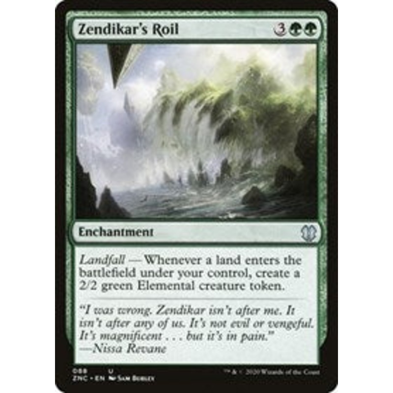 Zendikar's Roil [Zendikar Rising Commander]