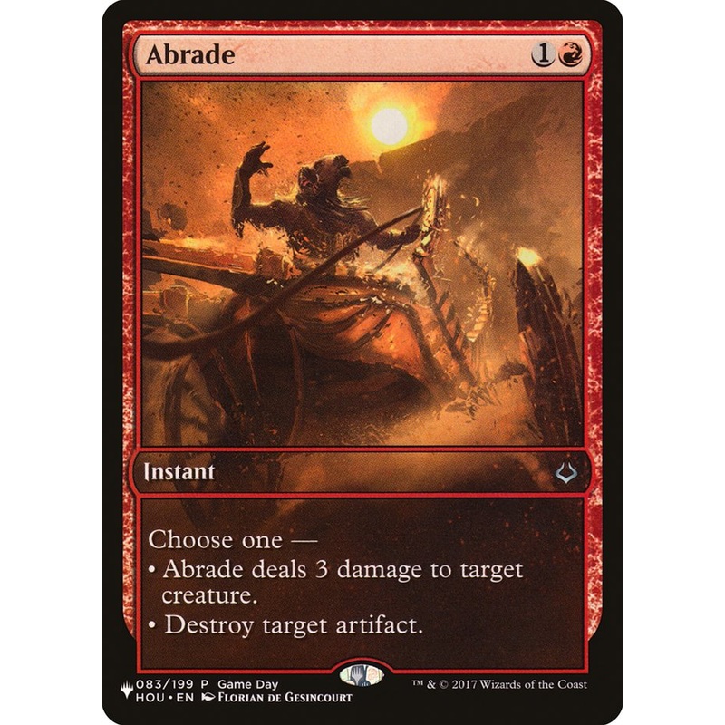 Abrade [The List]