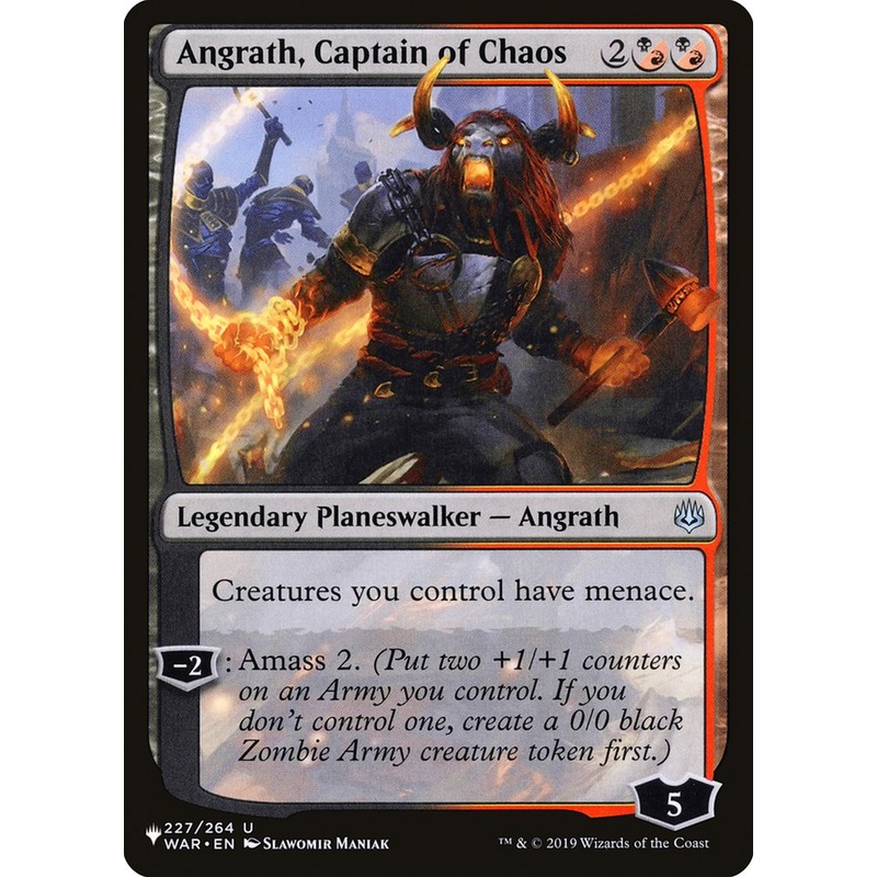 Angrath, Captain of Chaos [The List]