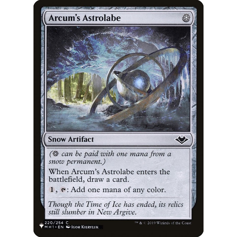 Arcum's Astrolabe [The List]