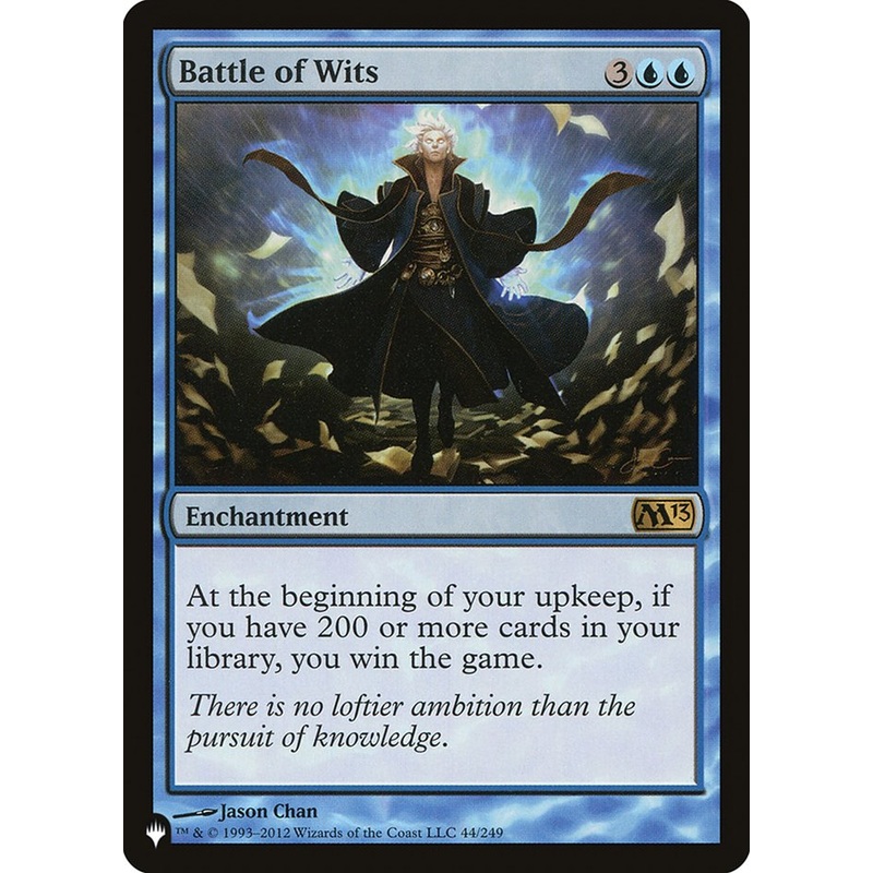 Battle of Wits [The List]