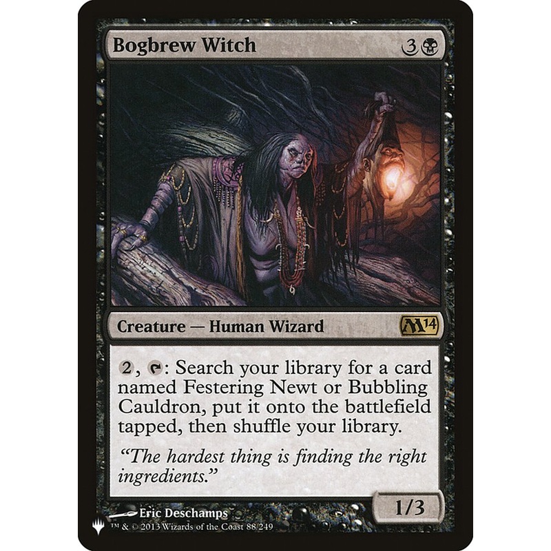 Bogbrew Witch [The List]
