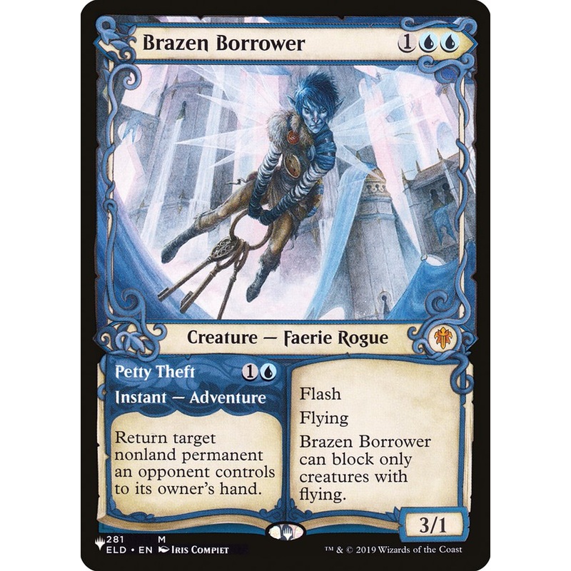 Brazen Borrower // Petty Theft [The List]
