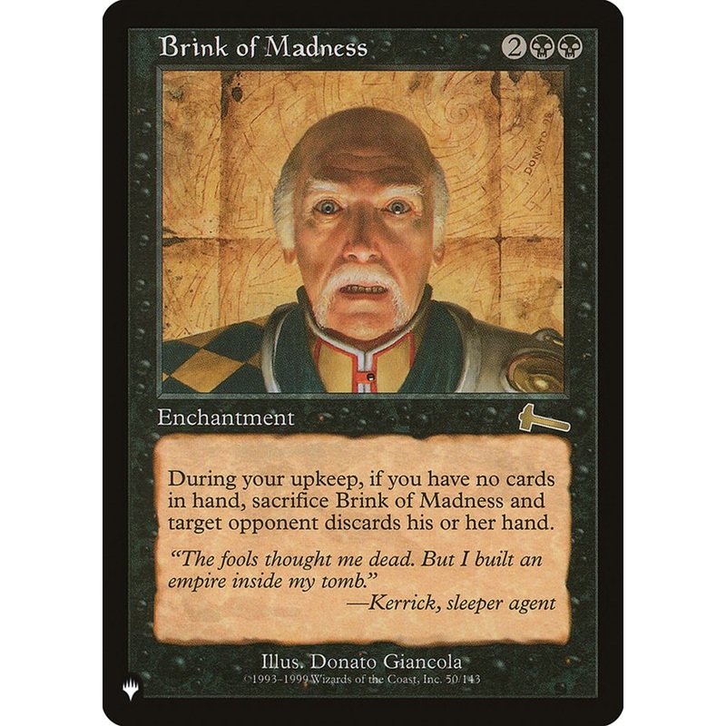 Brink of Madness [The List]