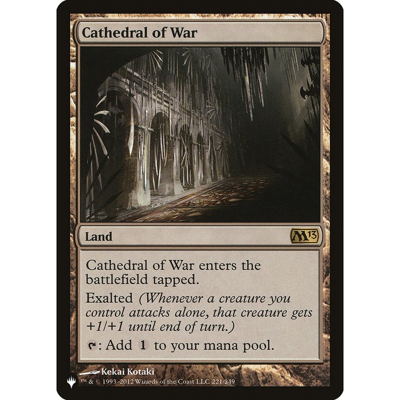 Cathedral of War [The List]