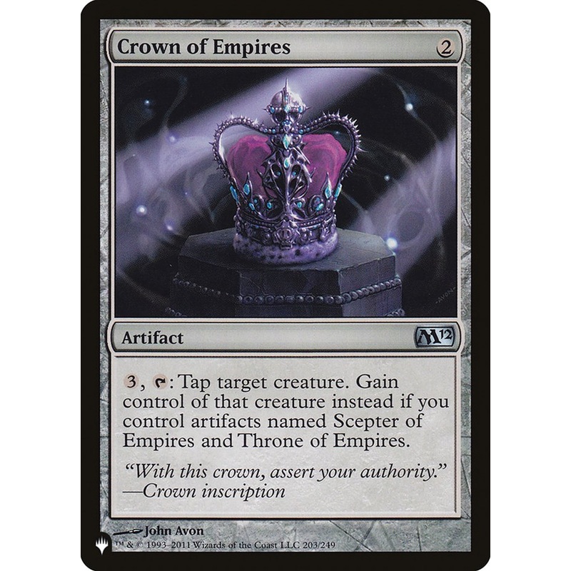 Crown of Empires [The List]