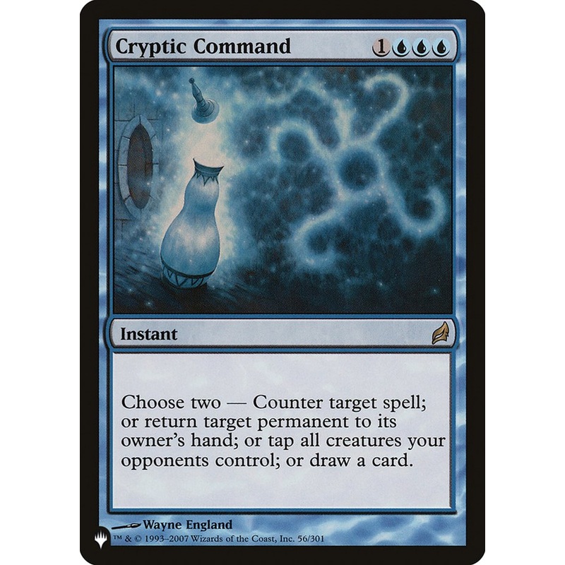 Cryptic Command [The List]
