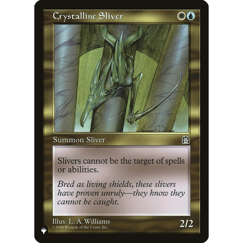 Crystalline Sliver [The List]