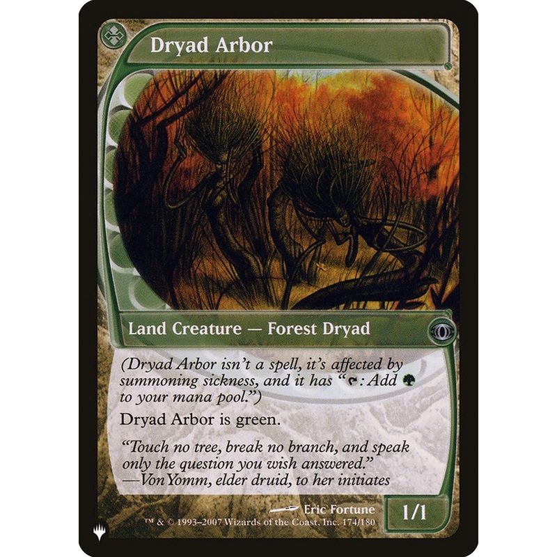 Dryad Arbor [The List]