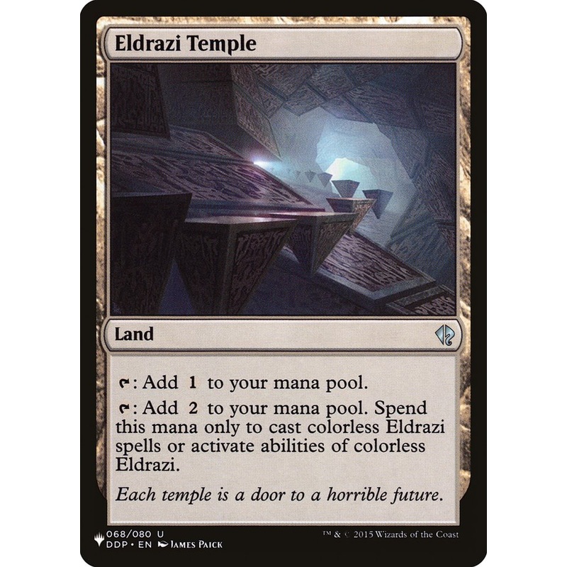 Eldrazi Temple [The List]