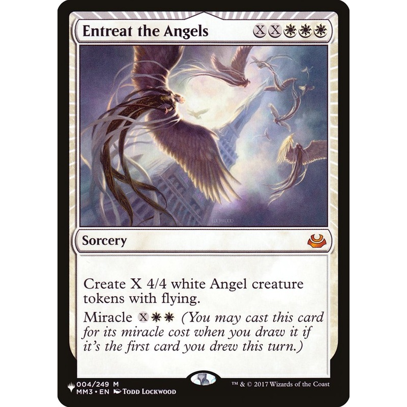 Entreat the Angels [The List]