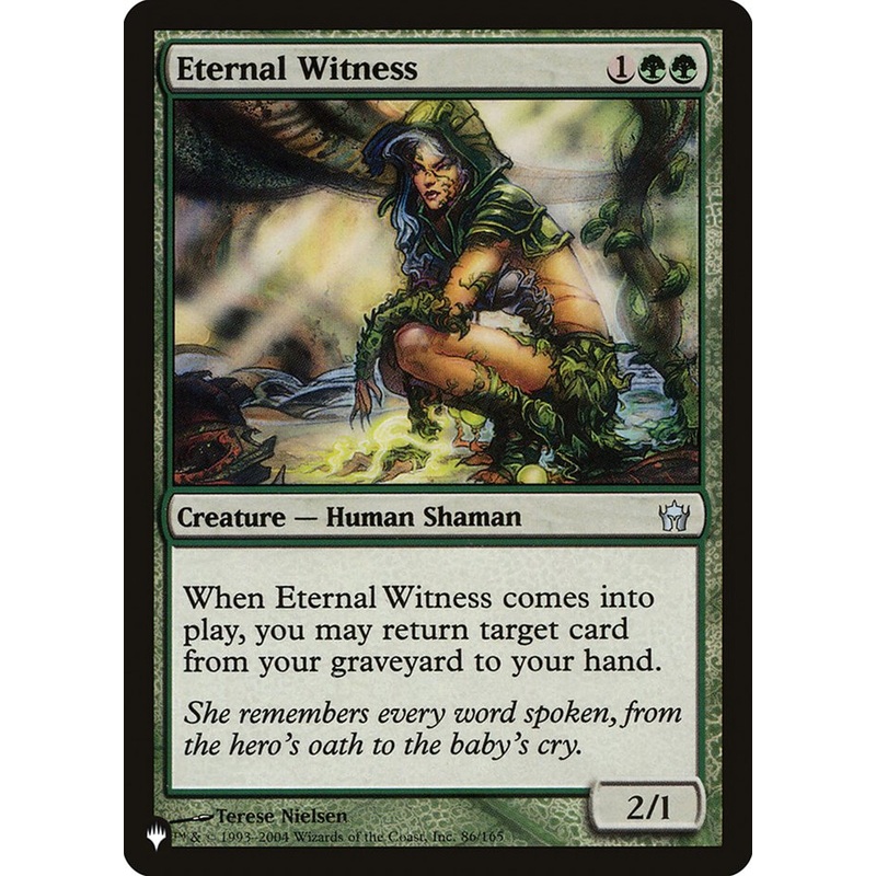 Eternal Witness [The List]