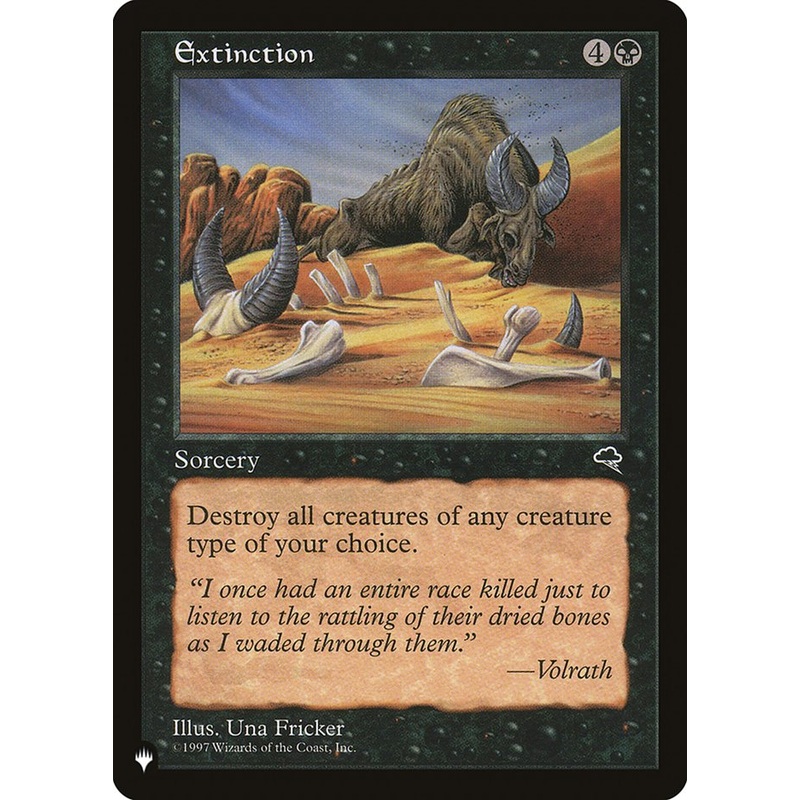 Extinction [The List]