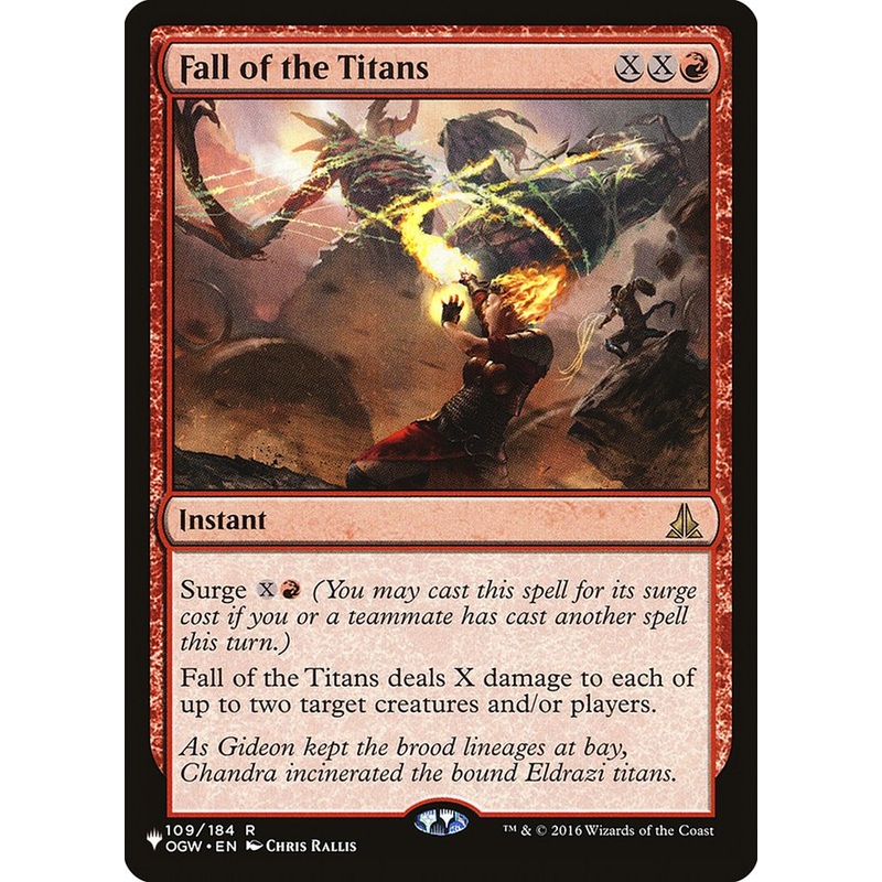Fall of the Titans [The List]