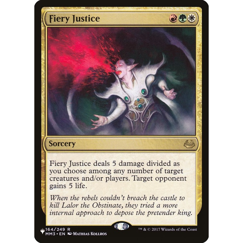 Fiery Justice [The List]