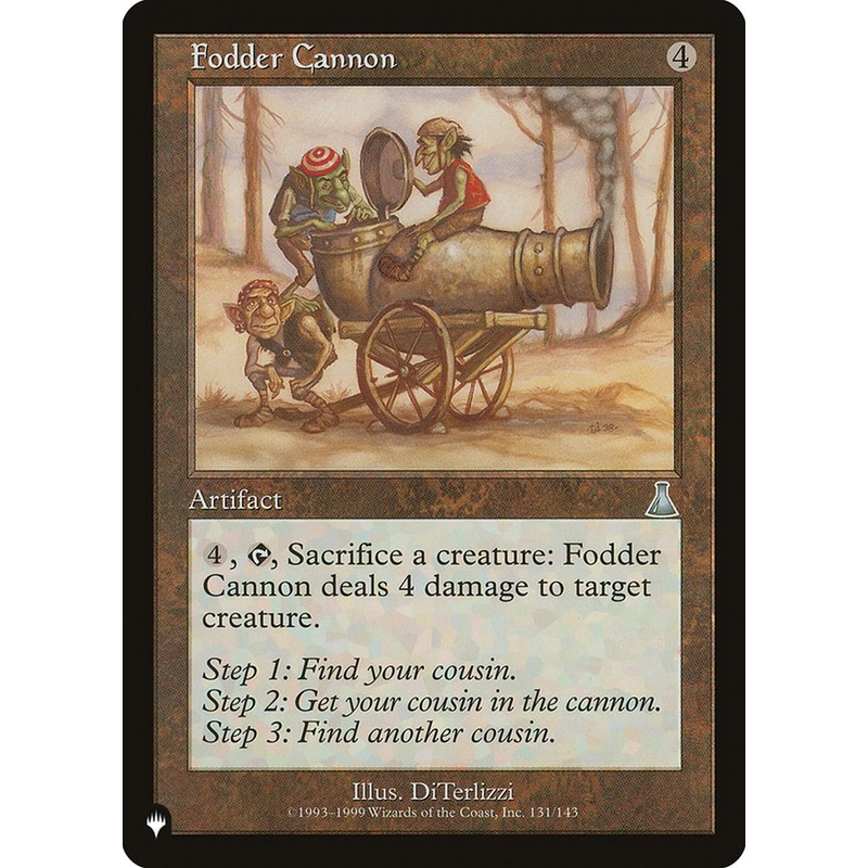 Fodder Cannon [The List]