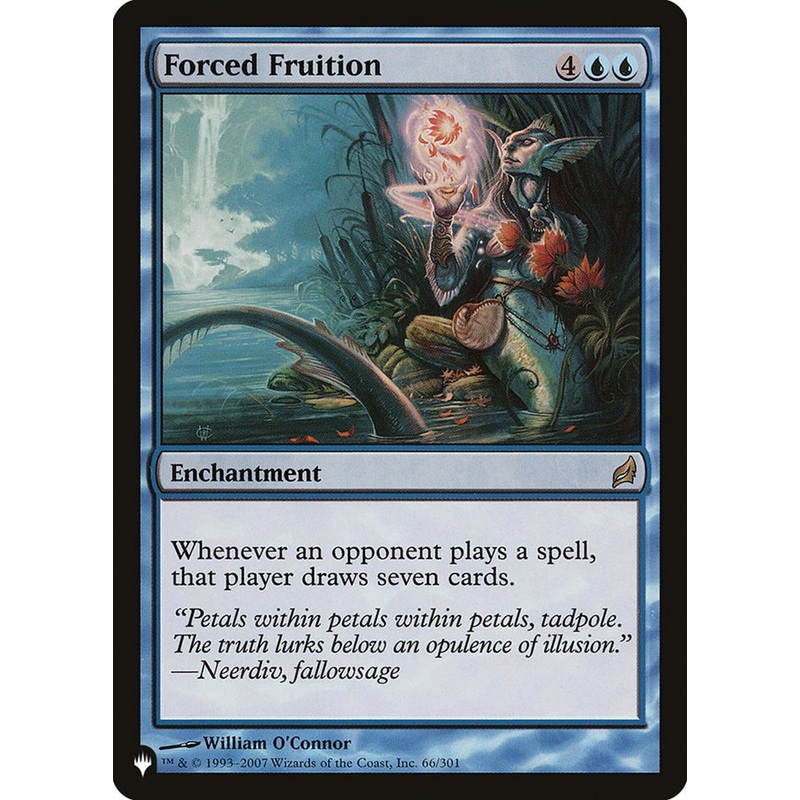 Forced Fruition [The List]