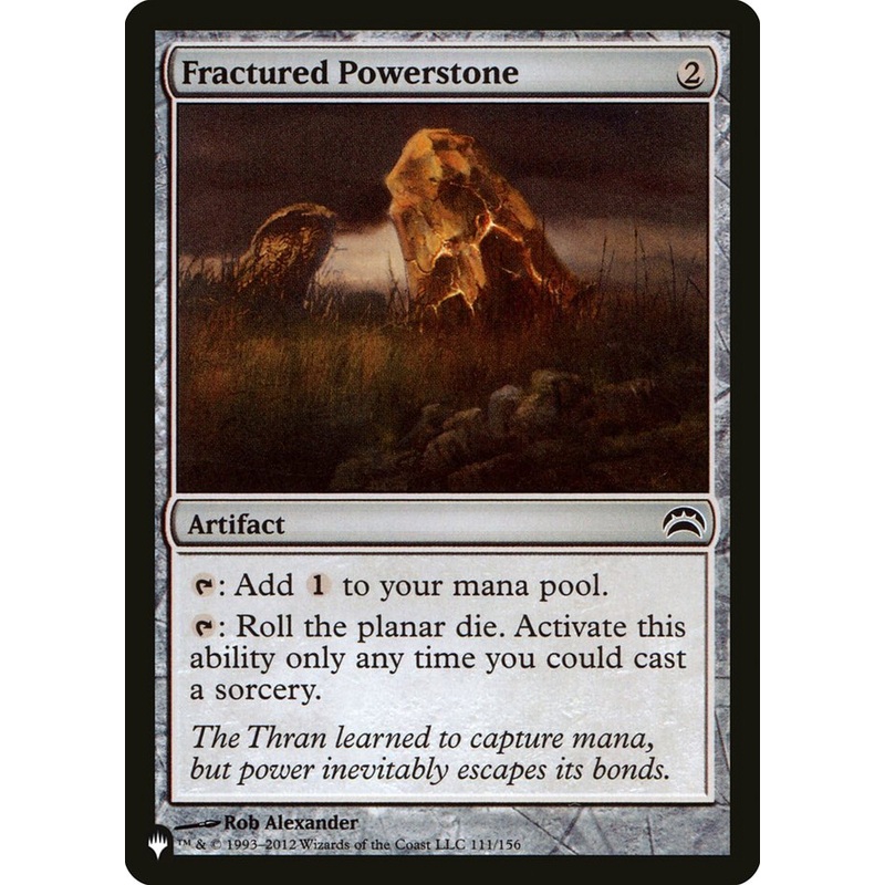 Fractured Powerstone [The List]