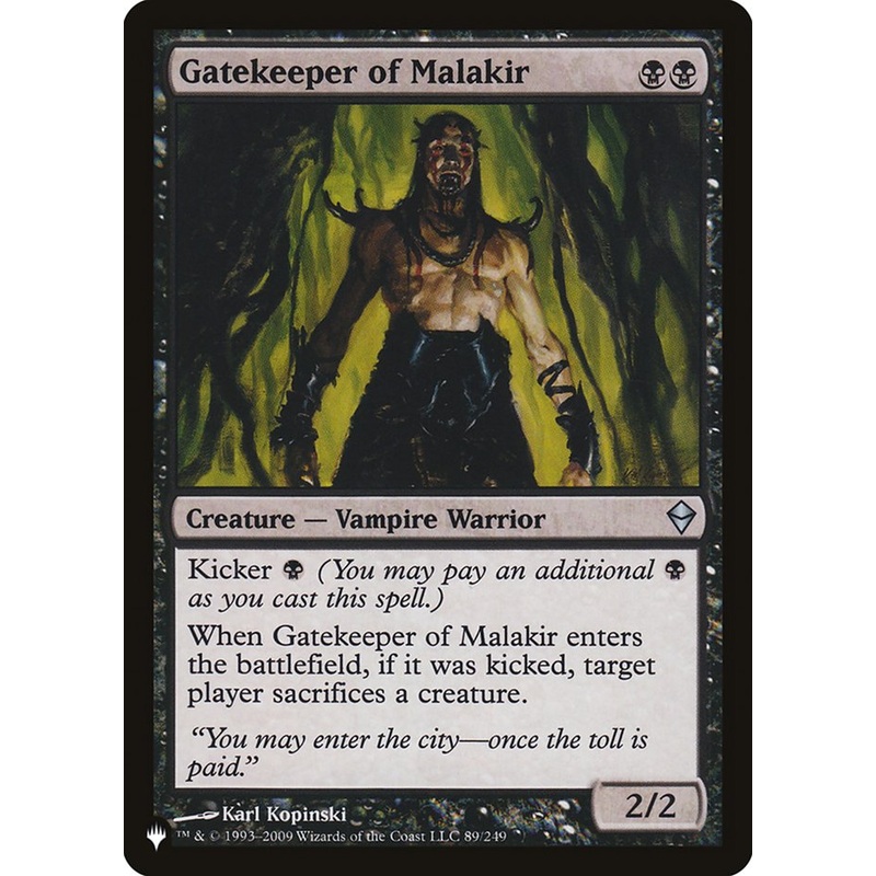Gatekeeper of Malakir [The List]