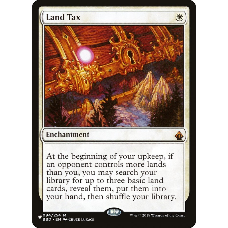 Land Tax [The List]