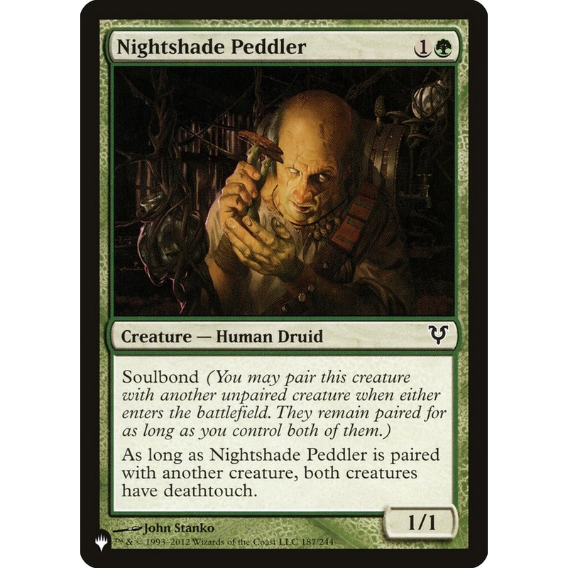 Nightshade Peddler [The List]