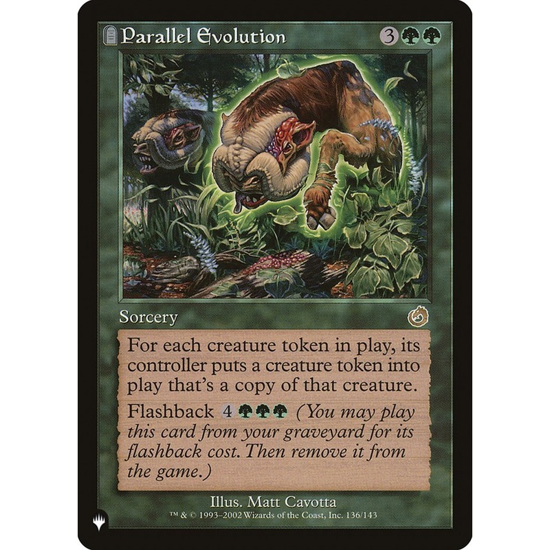 Parallel Evolution [The List]