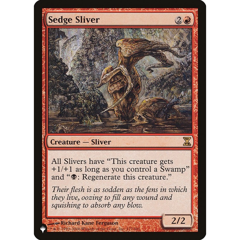Sedge Sliver [The List]