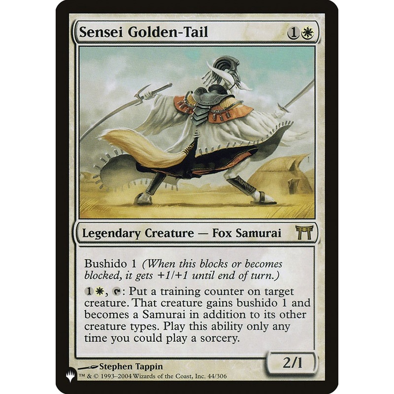 Sensei Golden-Tail [The List]