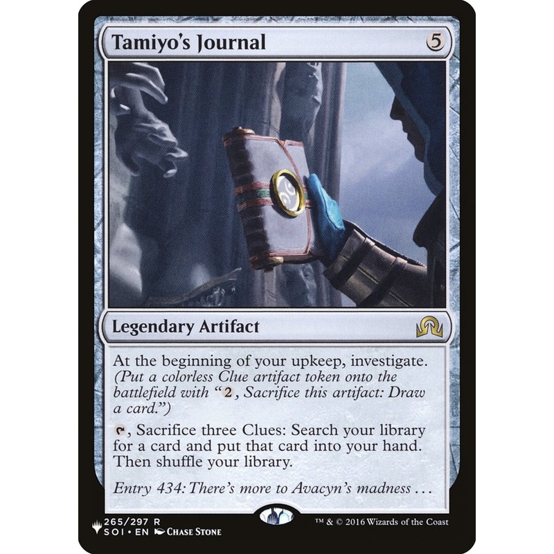 Tamiyo's Journal [The List]