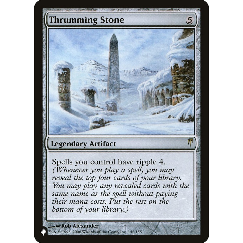 Thrumming Stone [The List]