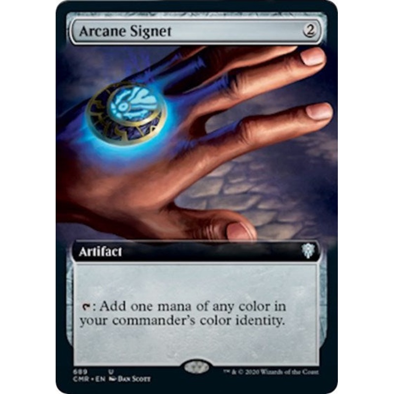 Arcane Signet (Extended Art) [Commander Legends]