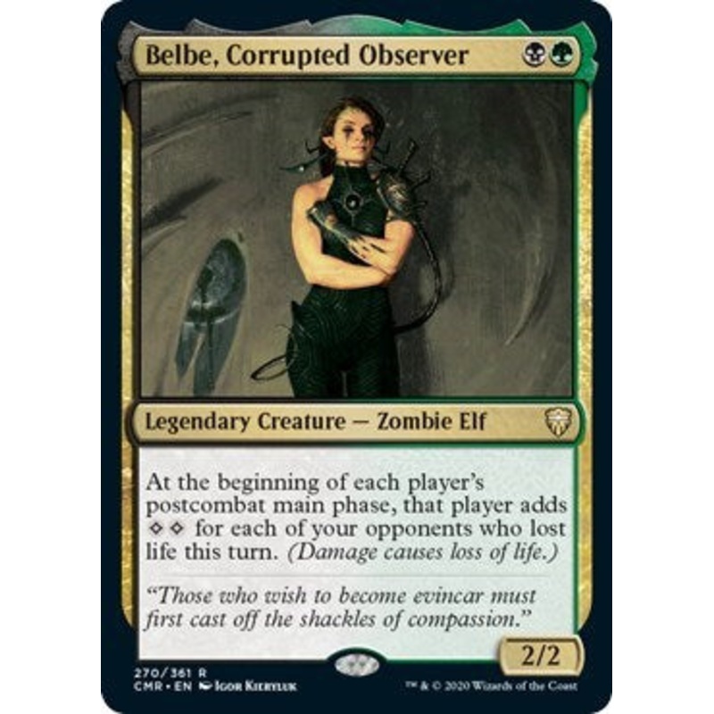 Belbe, Corrupted Observer [Commander Legends]