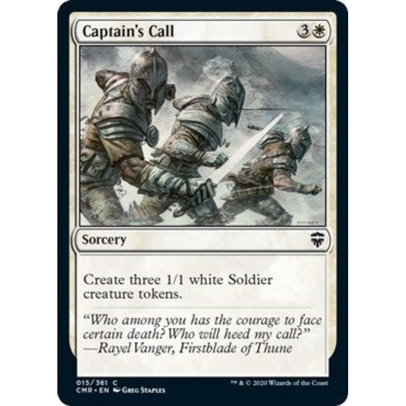 Captain's Call [Commander Legends]