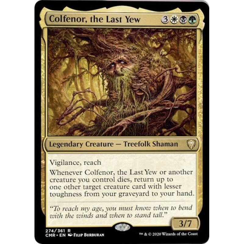 Colfenor, the Last Yew [Commander Legends]